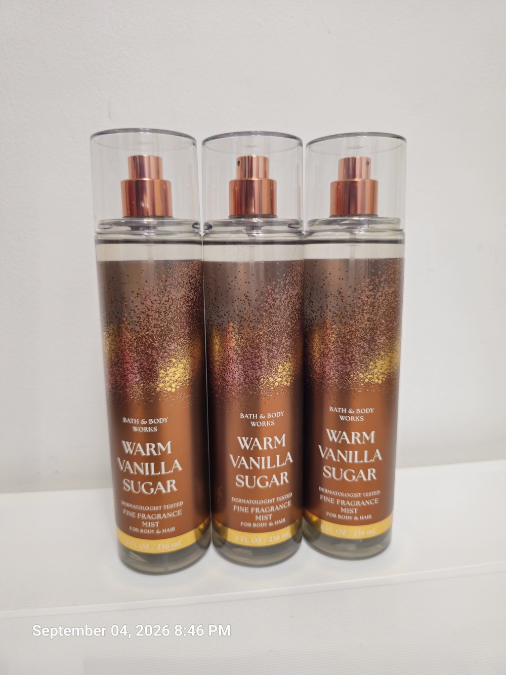 Bath & Body Works Warm Vanilla Sugar Fine Fragrance Mist